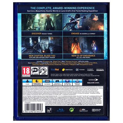 RISE OF THE TOMB RAIDER 20 YEAR CELEBRATION PS4