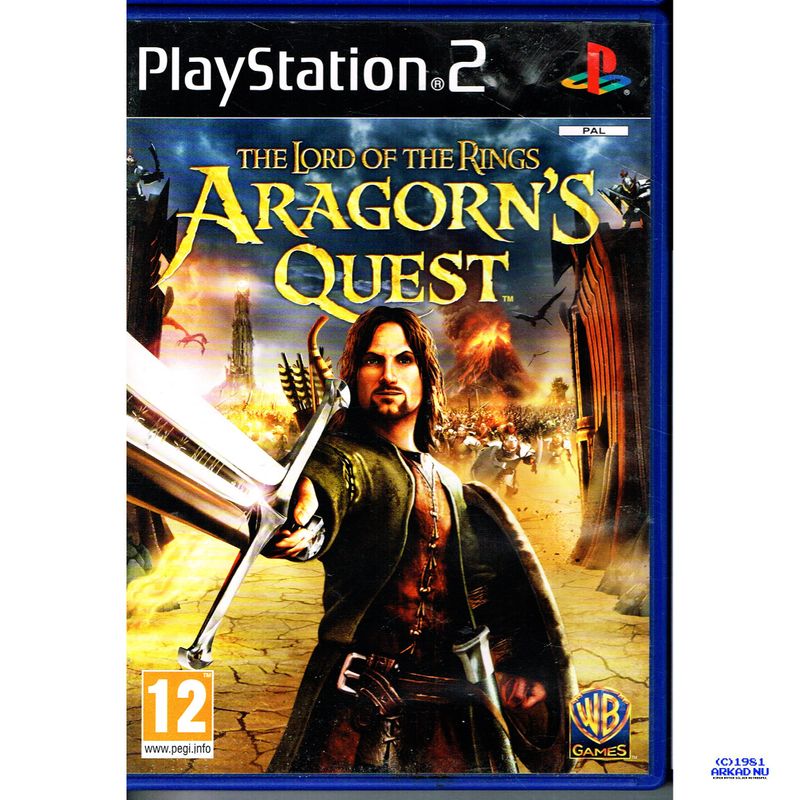 THE LORD OF THE RINGS ARAGORNS QUEST PS2 