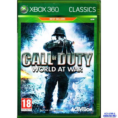 CALL OF DUTY WORLD AT WAR XBOX 360