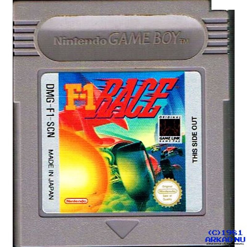 F-1 RACE GAMEBOY SCN