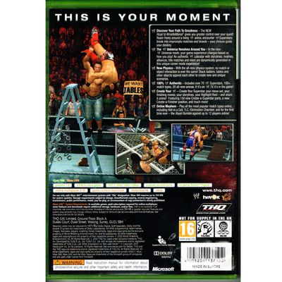 WWE SMACKDOWN VS RAW 2011 XBOX 360