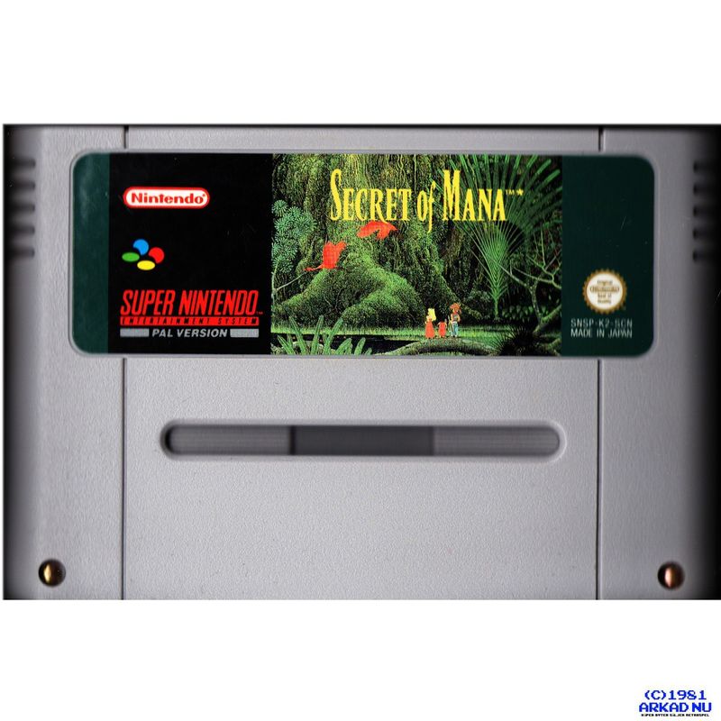 SECRET OF MANA SNES SCN