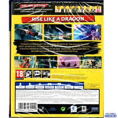 YAKUZA LIKE A DRAGON DAY ITCH STEELBOOK EDITION PS4