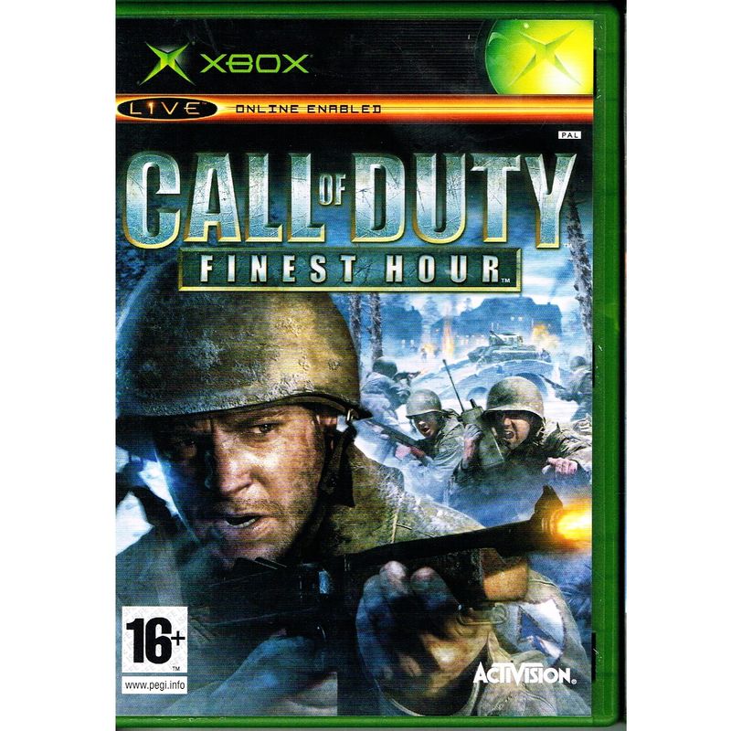 CALL OF DUTY FINEST HOUR XBOX