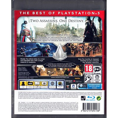 ASSASSINS CREED REVELATIONS PS3