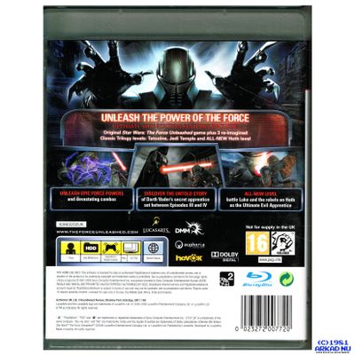 STAR WARS FORCE UNLEASHED ULTIMATE SITH EDITION PS3