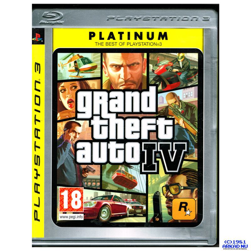 GRAND THEFT AUTO IV PS3