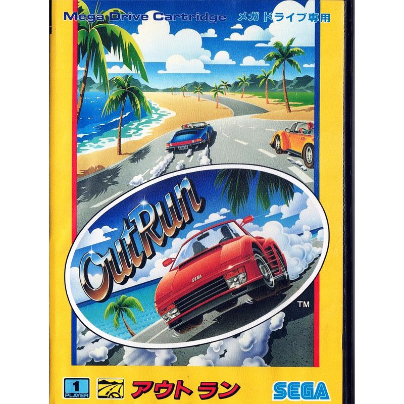 OUTRUN MEGADRIVE JAPAN