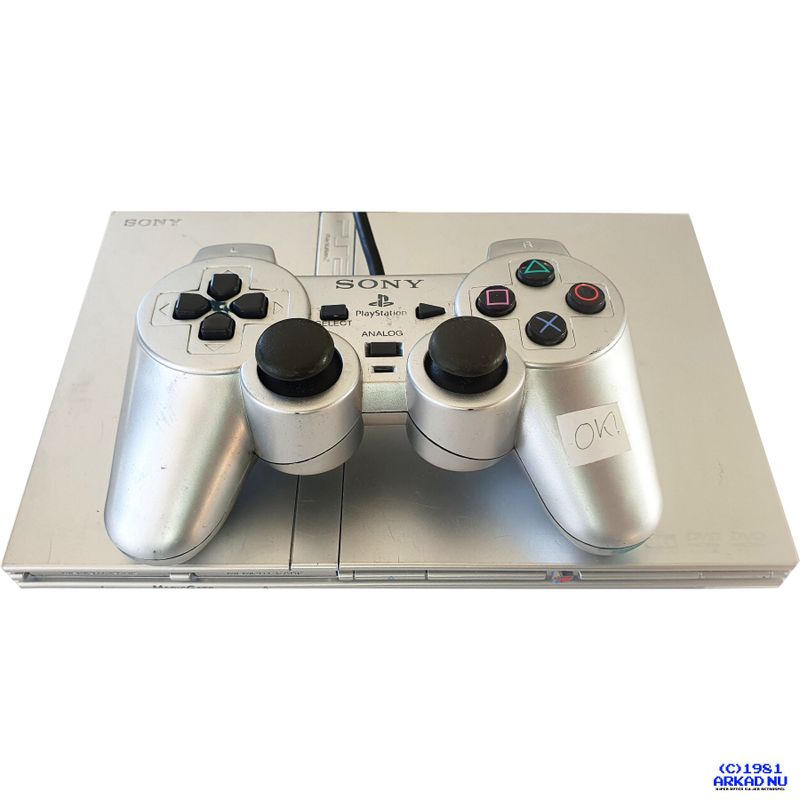 PLAYSTATION 2 SLIM SILVER