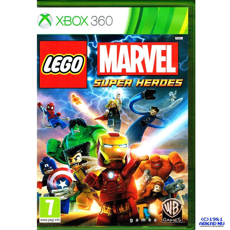 LEGO MARVEL SUPER HEROES XBOX 360