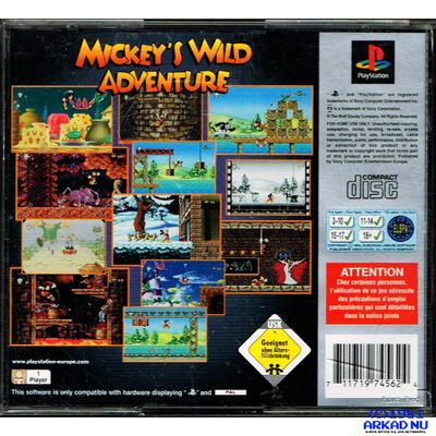 MICKEYS WILD ADVENTURE PS1