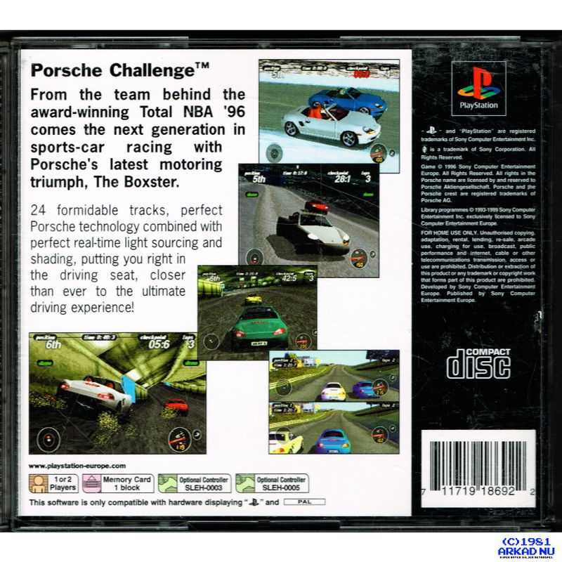 PORSCHE CHALLENGE PS1