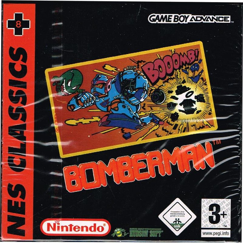 BOMBERMAN NES CLASSICS GAMEBOY ADVANCE