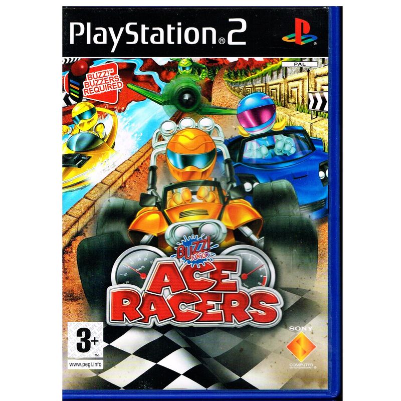 BUZZ JUNIOR ACE RACERS PS2