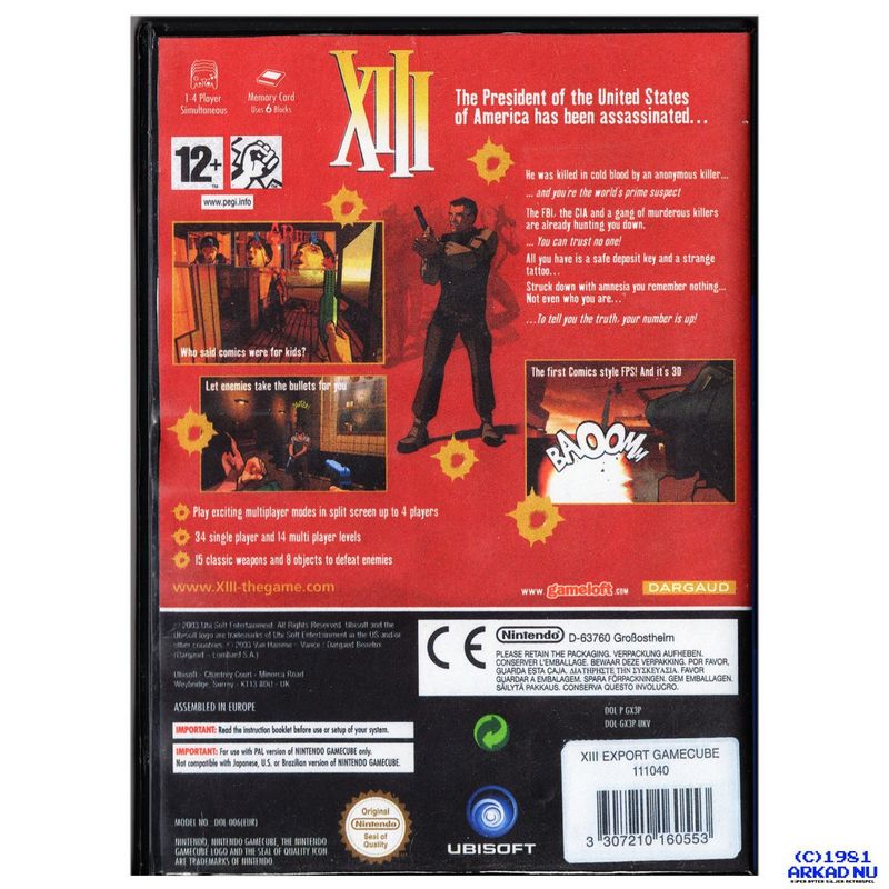 XIII GAMECUBE