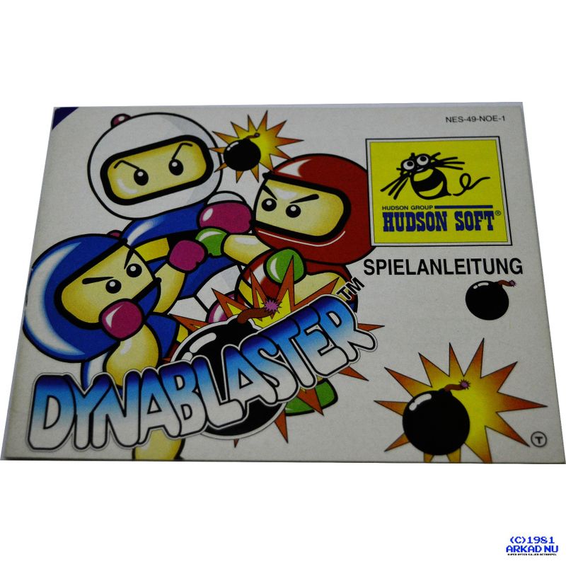 DYNABLASTER (BOMBERMAN II) NES