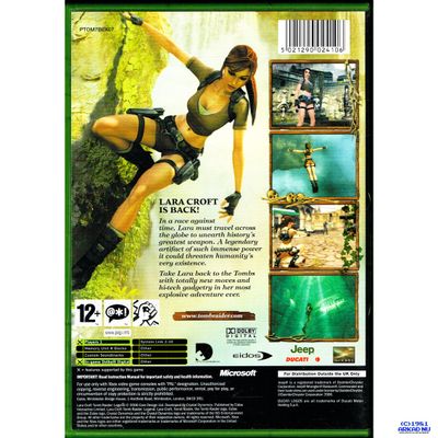 TOMB RAIDER LEGEND XBOX