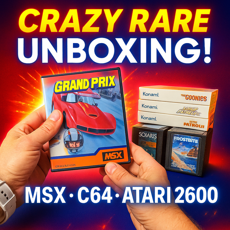🎁 Retro Unboxing Deluxe! 🎮