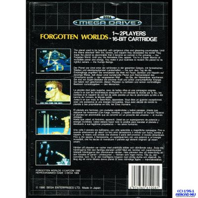 FORGOTTEN WORLDS MEGADRIVE