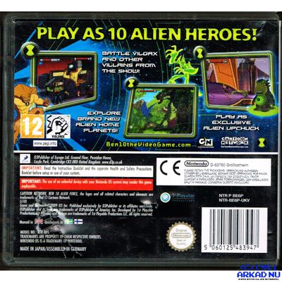 BEN 10 ALIEN FORCE VILGAX ATTACKS DS