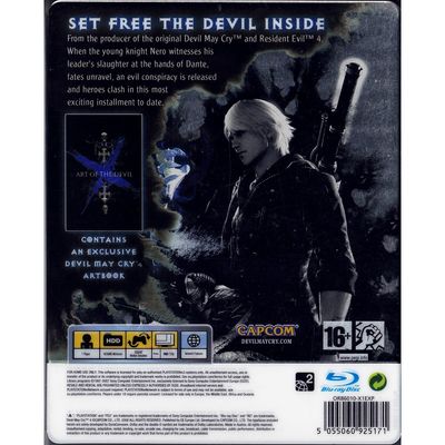 DEVIL MAY CRY 4 PS3 STEELBOOK