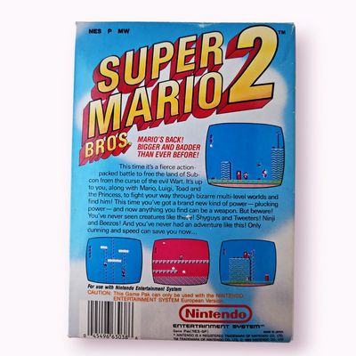 SUPER MARIO BROS 2 NES SCN BIG BOX