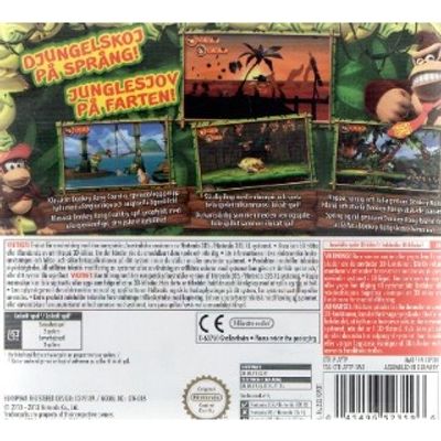 DONKEY KONG COUNTRY RETURNS 3D 3DS