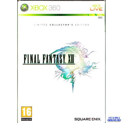 FINAL FANTASY XIII LIMITED COLLECTORS EDITION XBOX 360