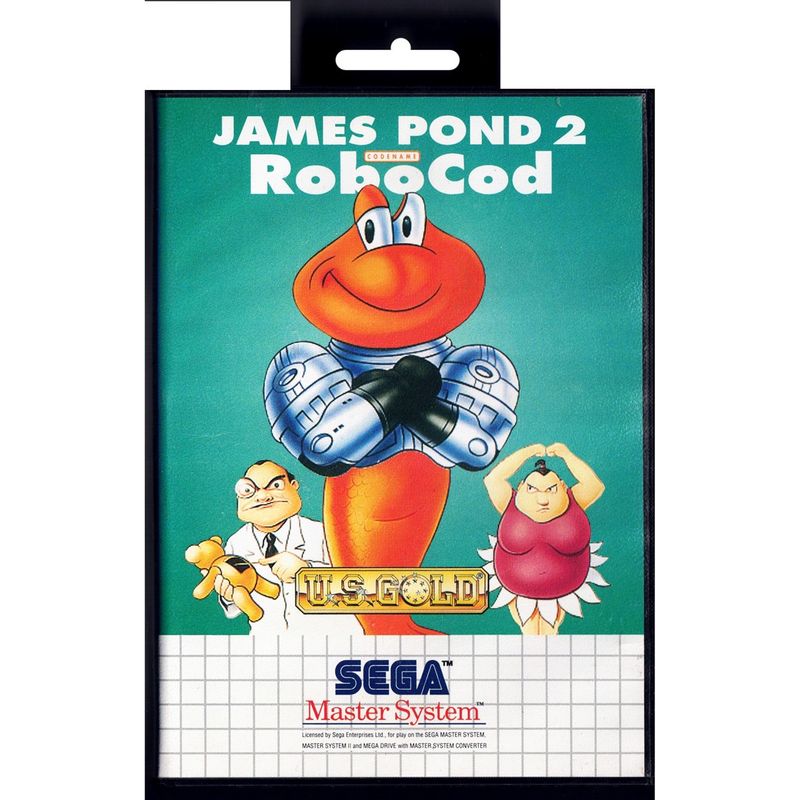 JAMES POND 2 CODENAME ROBOCOD MASTERSYSTEM