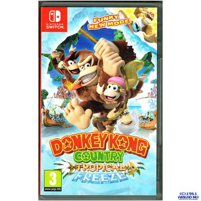 DONKEY KONG COUNTRY TROPICAL FREEZE SWITCH