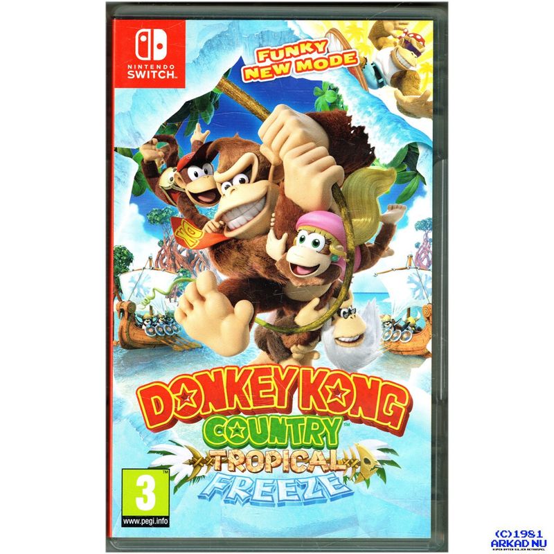 DONKEY KONG COUNTRY TROPICAL FREEZE SWITCH