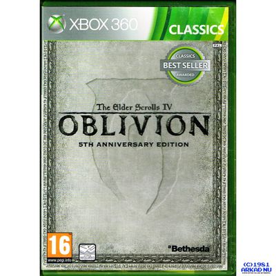 THE ELDER SCROLLS IV OBLIVION 5TH ANNIVERSARY EDITION XBOX 360