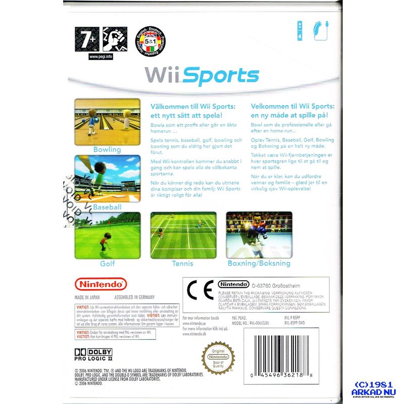 WII SPORTS WII 