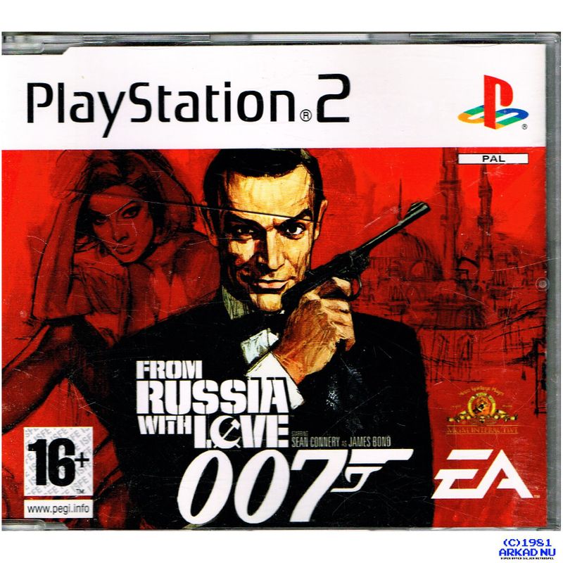 FROM RUSSIA WITH LOVE 007 PS2 PROMO