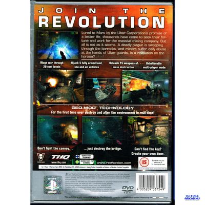 RED FACTION PS2