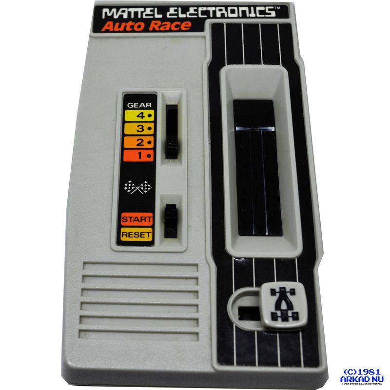 AUTO RACE MATTEL ELECTRONICS 1976 HANDHELD