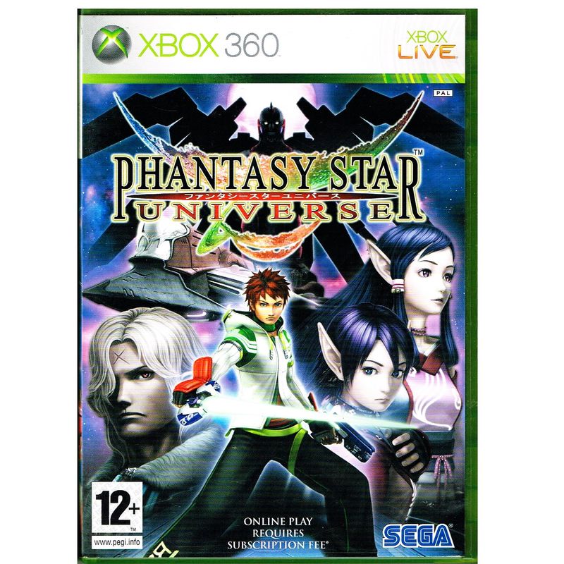 PHANTASY STAR UNIVERSE XBOX 360