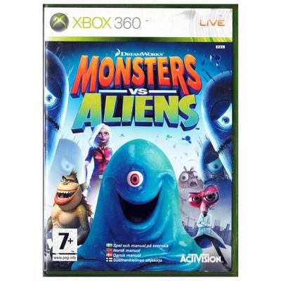 MONSTERS VS ALIENS XBOX 360