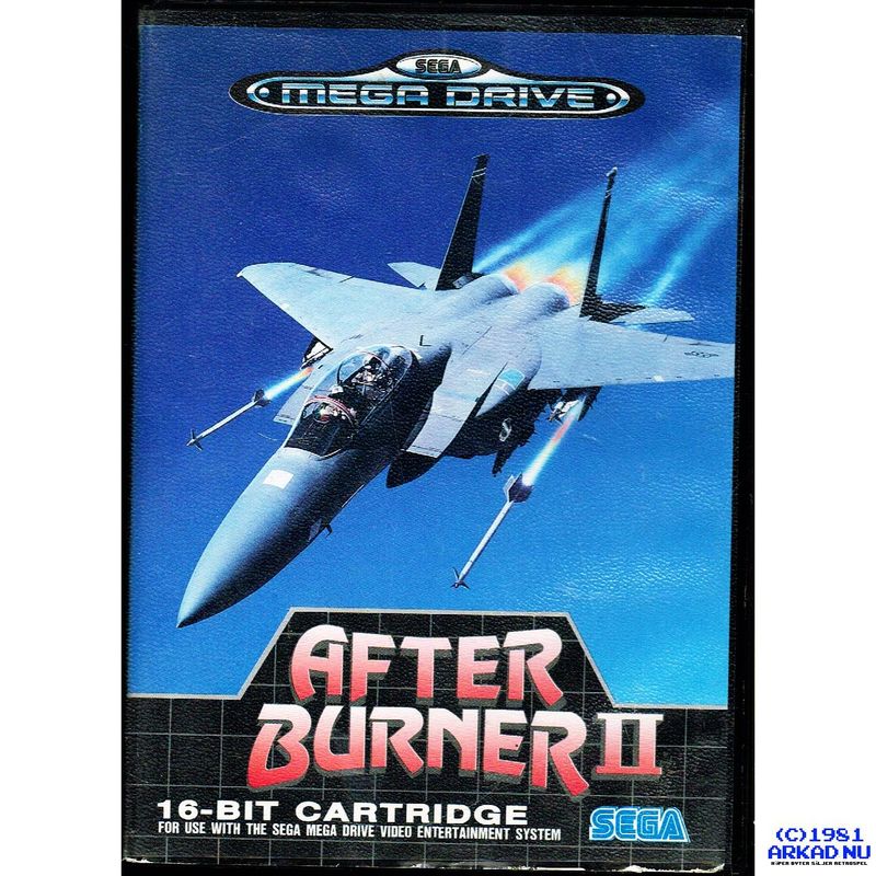 AFTER BURNER II MEGADRIVE