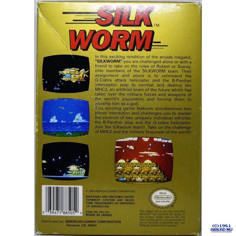 SILK WORM NES REV-A USA