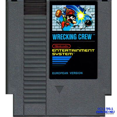 WRECKING CREW NES SCN 3 SKRUVARS