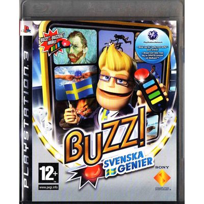 BUZZ SVENSKA GENIER PS3