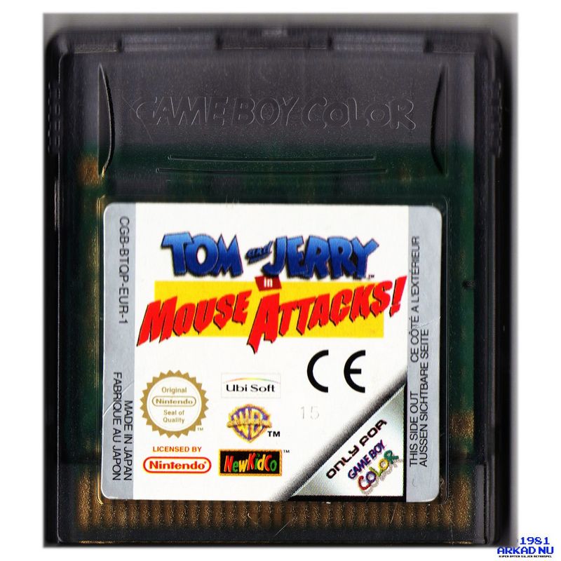 TOM AND JERRY IN MOUSE ATTACK GAMEBOY COLOR