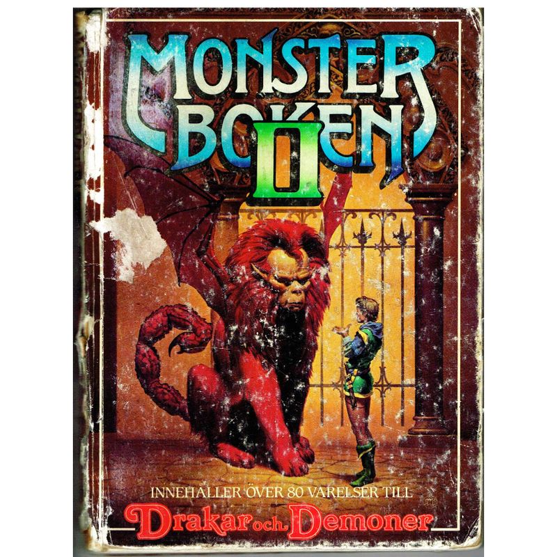 MONSTERBOKEN II DRAKAR OCH DEMONER