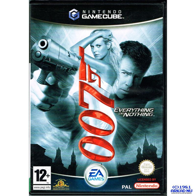 007 EVERYTHING OR NOTHING GAMECUBE