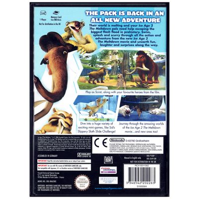 ICE AGE 2 THE MELTDOWN GAMECUBE
