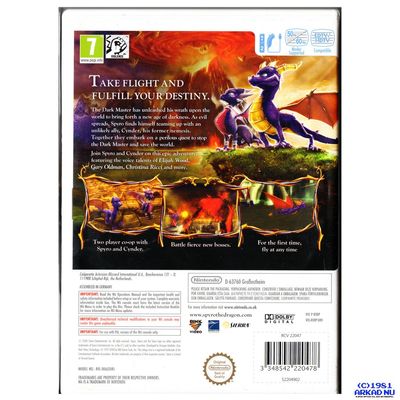 THE LEGEND OF SPYRO DAWN OF THE DRAGON WII