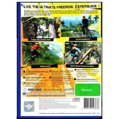 MOUNTAIN BIKE ADRENALINE FEATURING SALOMON PS2