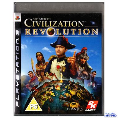 SID MEIERS CIVILIZATION REVOLUTION PS3