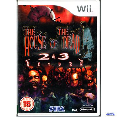 HOUSE OF THE DEAD 2 & 3 RETURN WII